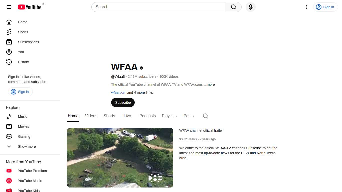 WFAA - YouTube